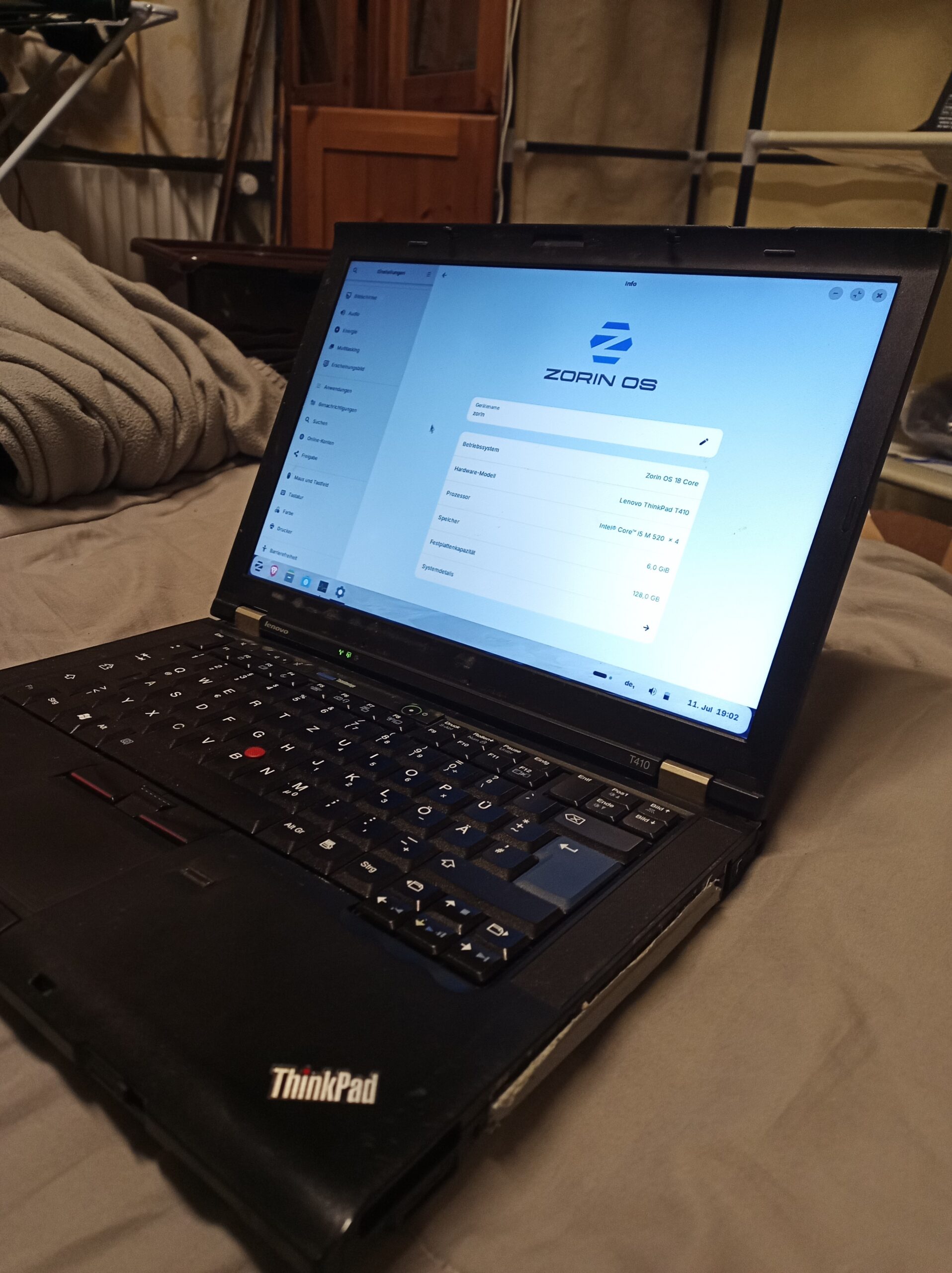 Bastel/Test Laptop Thinkpad – Bild 3