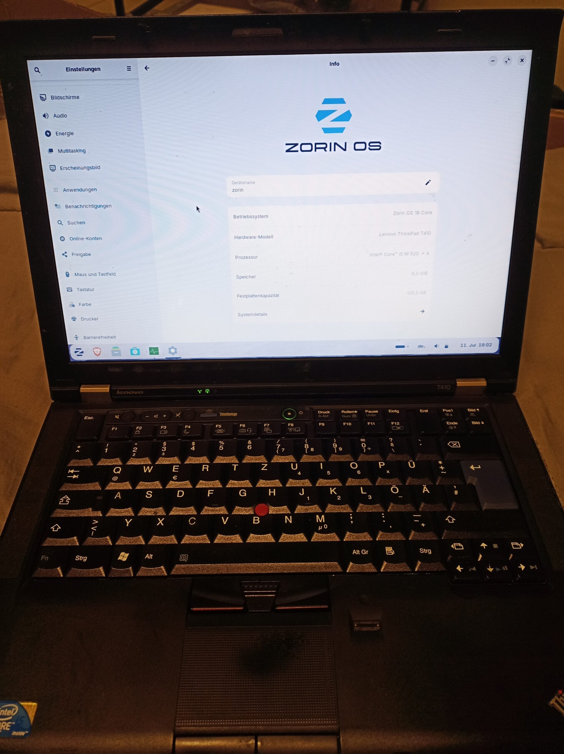 Bastel/Test Laptop Thinkpad – Bild 4